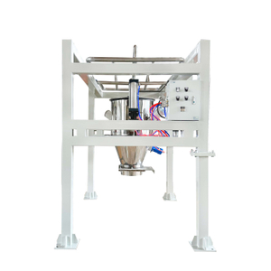 bulk bag utl&oslash;psstasjon hopper storsekk lossing system dispenser