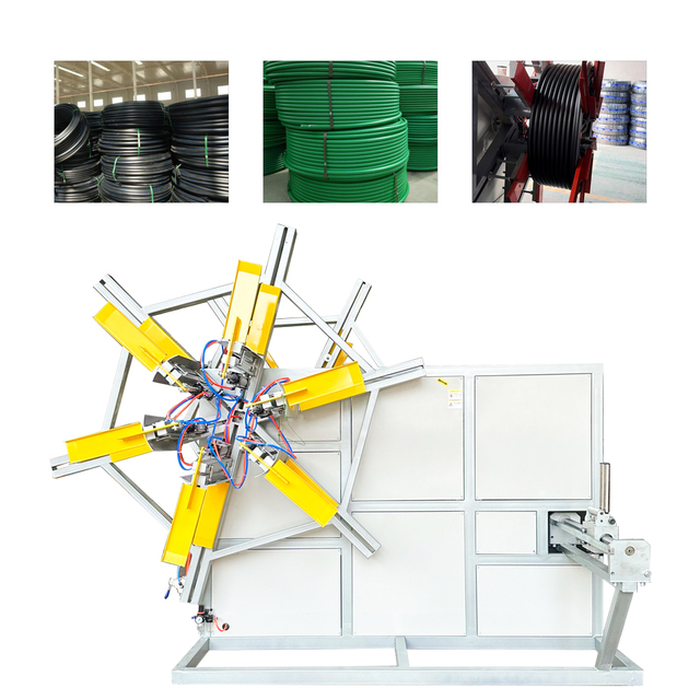 pipe winding machine awtomatikong plastic pipe winder machine pabrika